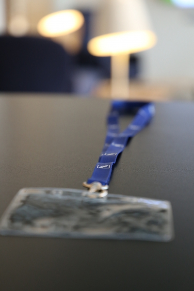 FS Satin-Lanyard mit Kartenhülle